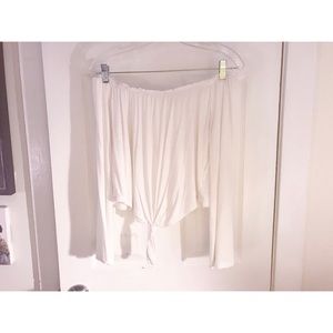 Off The Shoulder Crop Top